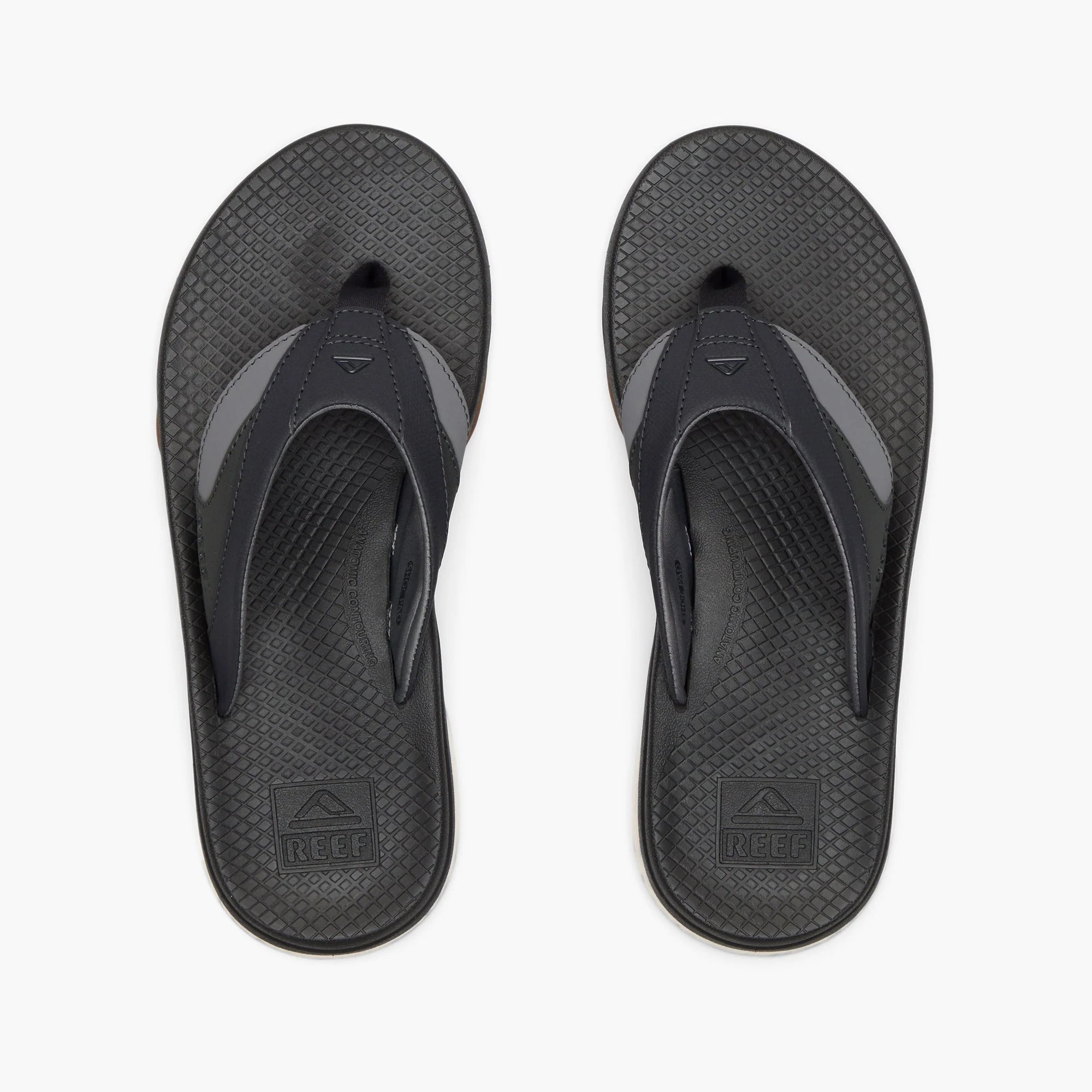 Reef Mens Fanning Black / Gum
