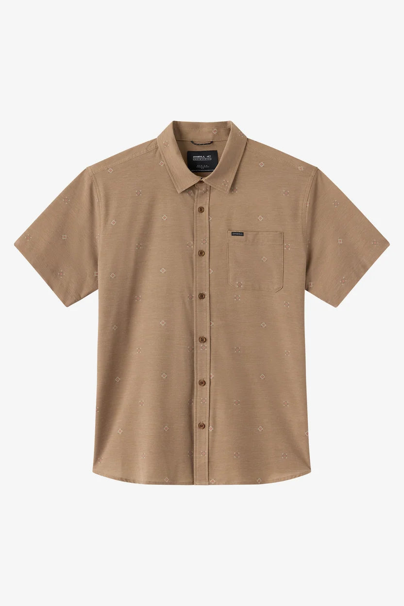 O'Neill TRVLR TRAVERSE WOVEN SHIRT Dark Khaki