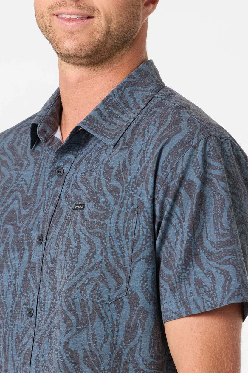 O'Neill TRVLR TRAVERSE WOVEN SHIRT Dark Shadow