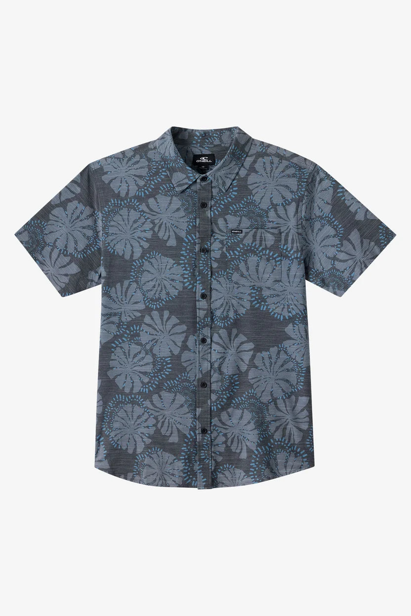 O'Neill UPF SLUB STANDARD SHORT SLEEVE WOVEN SHIRT Black2