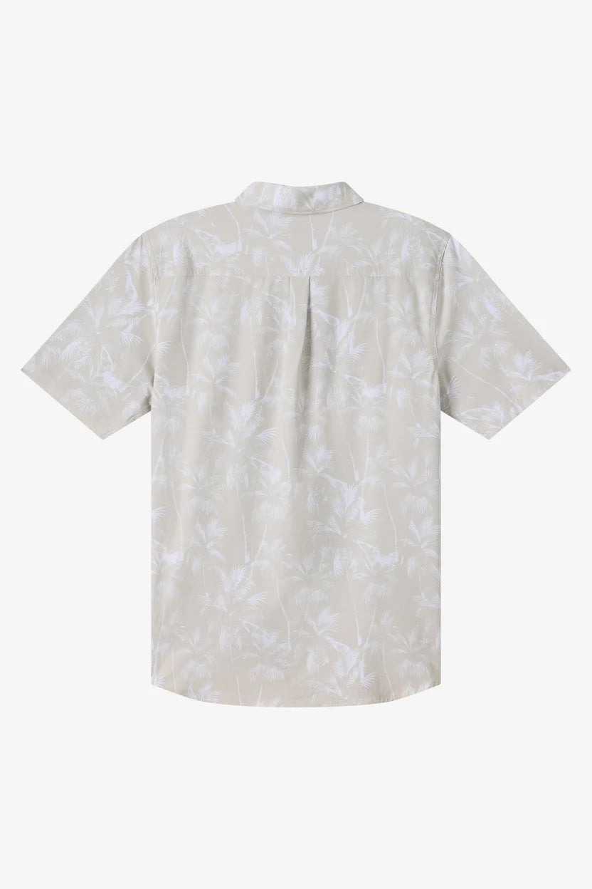 O'Neill UPF SLUB RELAXED SHORT SLEEVE WOVEN SHIRT LGT Khaki 2