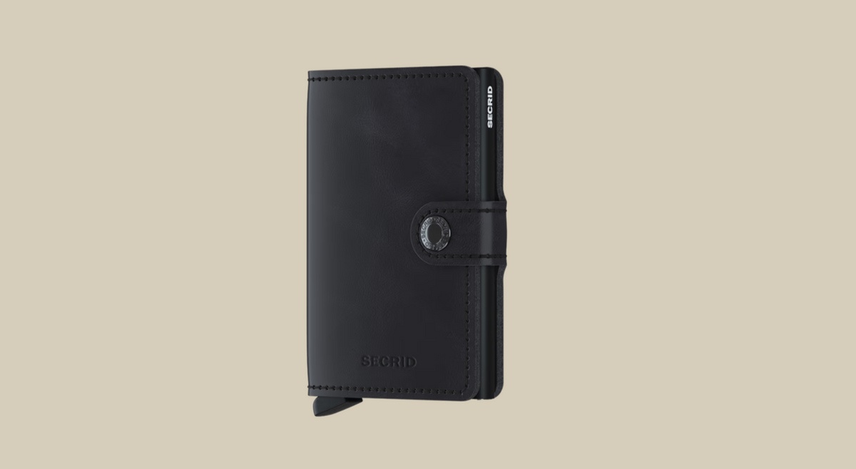 SECRID MINI WALLET - VINTAGE BLACK