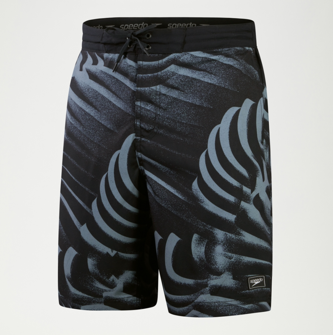 Speedo Printed Bondi Basin Boardshort 20" Grey