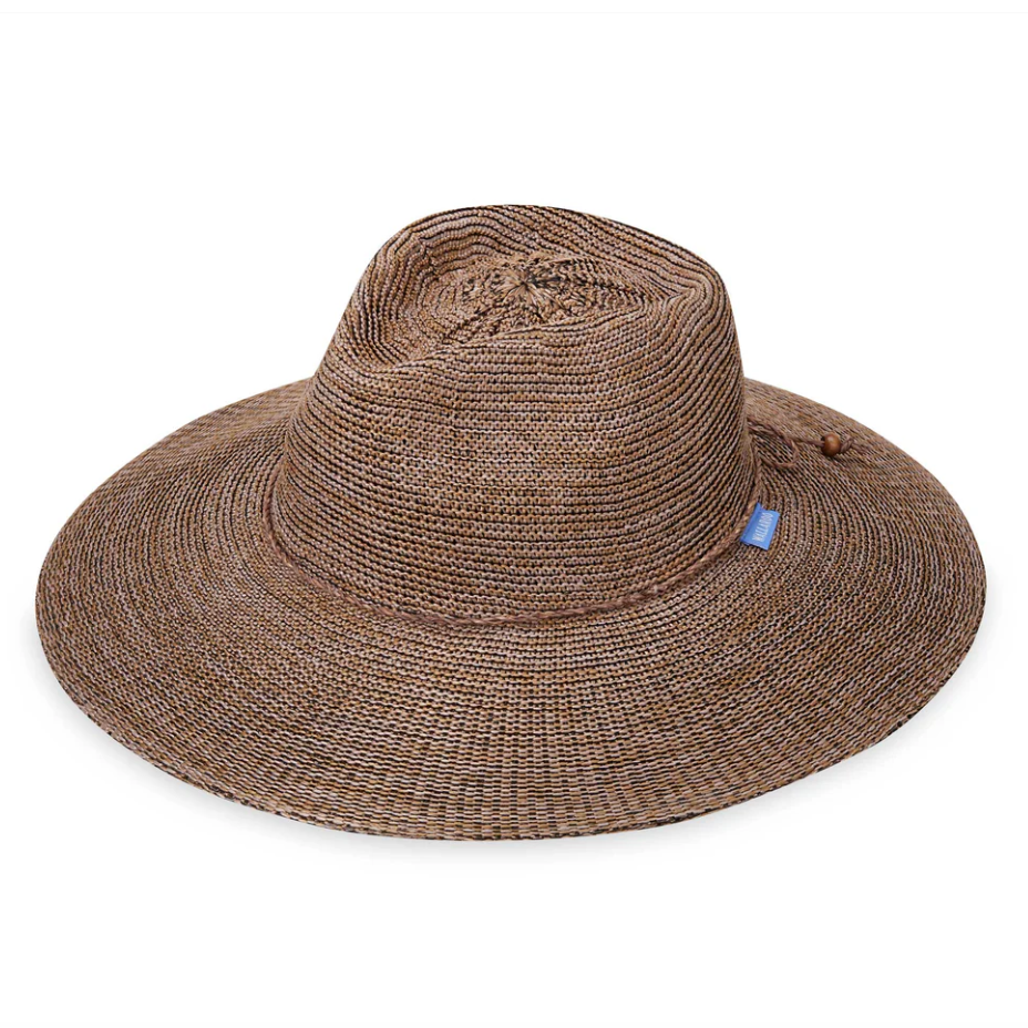 Wallaroo Victoria Fedora Suede Sun Hat Suede