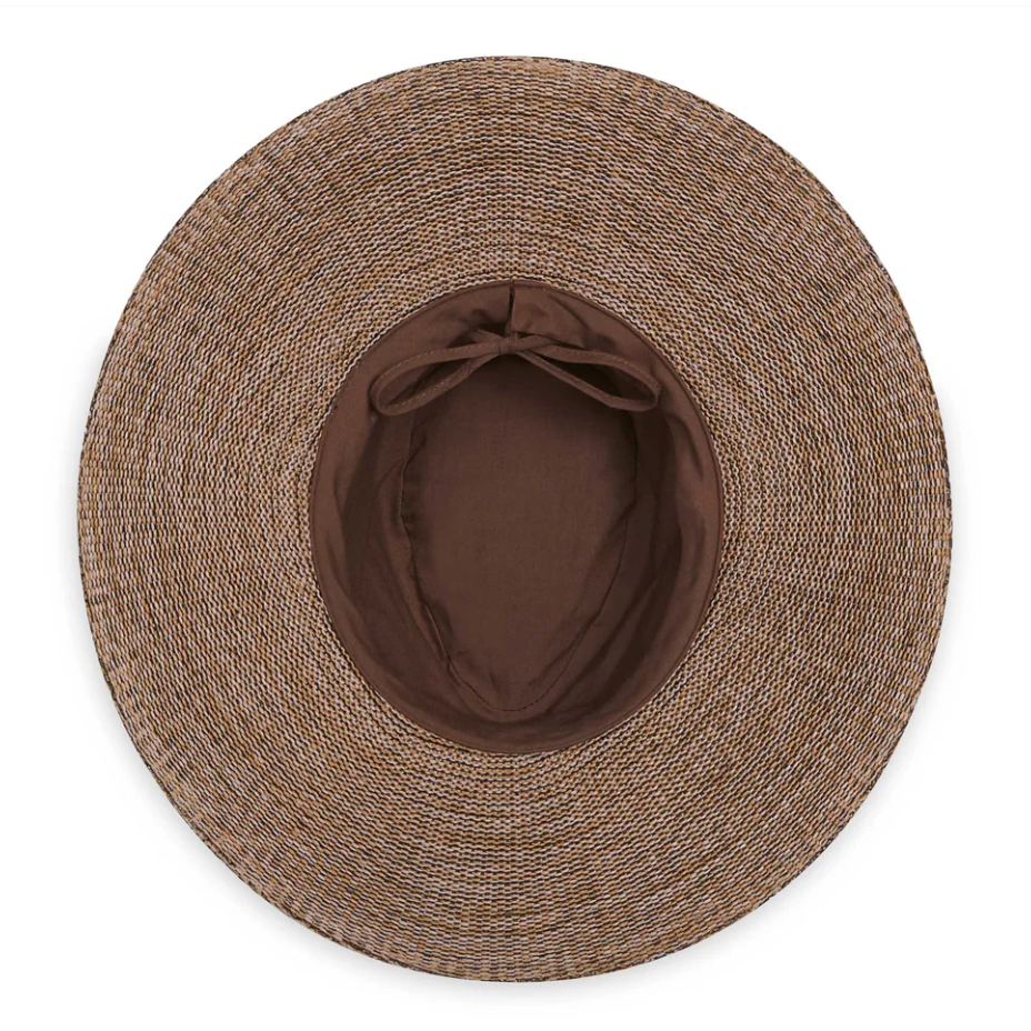 Wallaroo Victoria Fedora Suede Sun Hat Suede