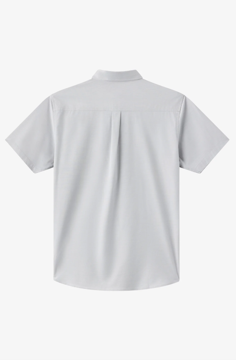 O'Neill Light Check Standard Short Sleeve Woven Shirt - High Rise