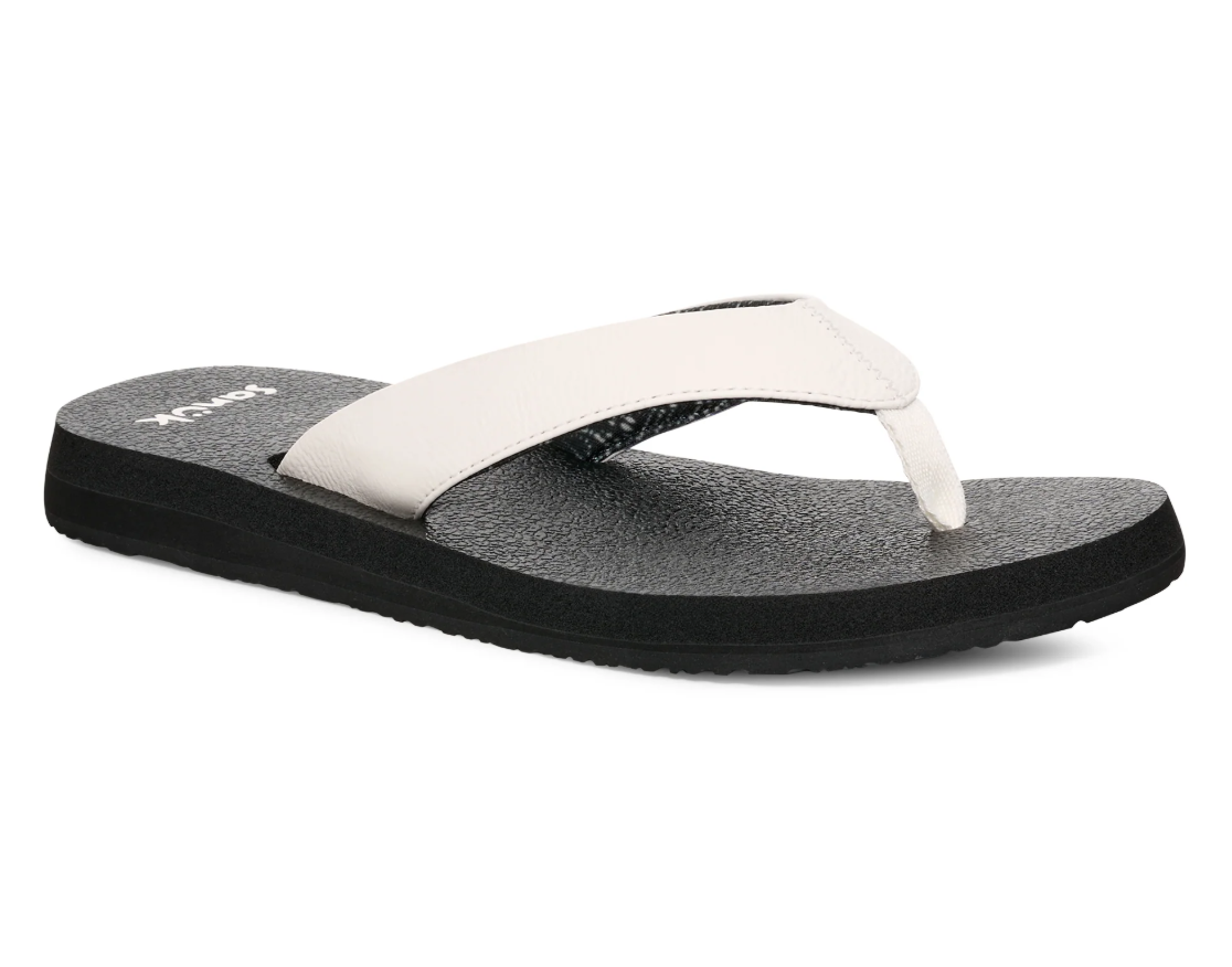 Sanuk Womens Yoga Mat II Sandal White