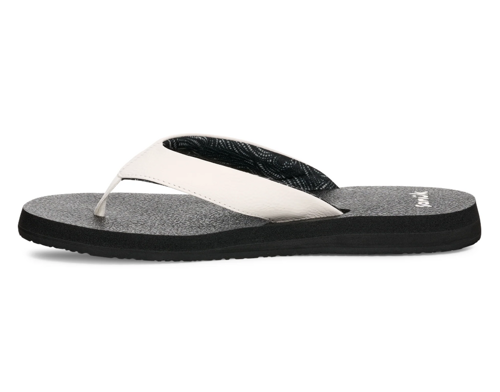 Sanuk Womens Yoga Mat II Sandal White