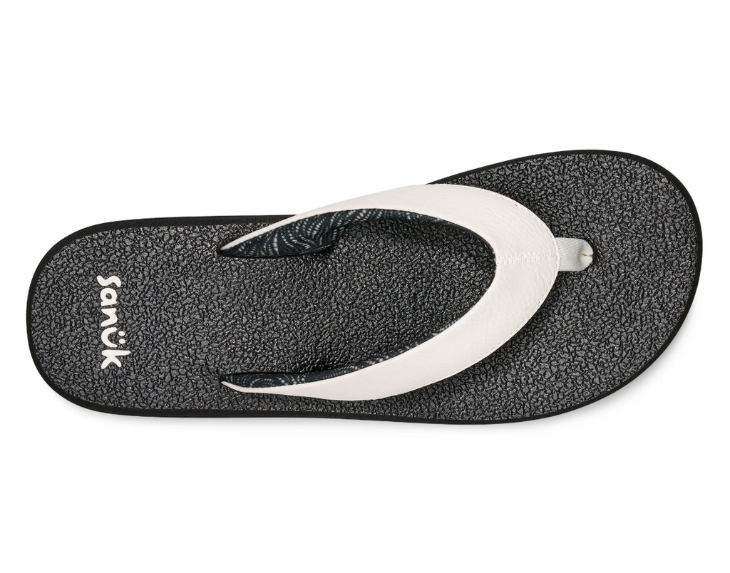 Sanuk Womens Yoga Mat II Sandal White
