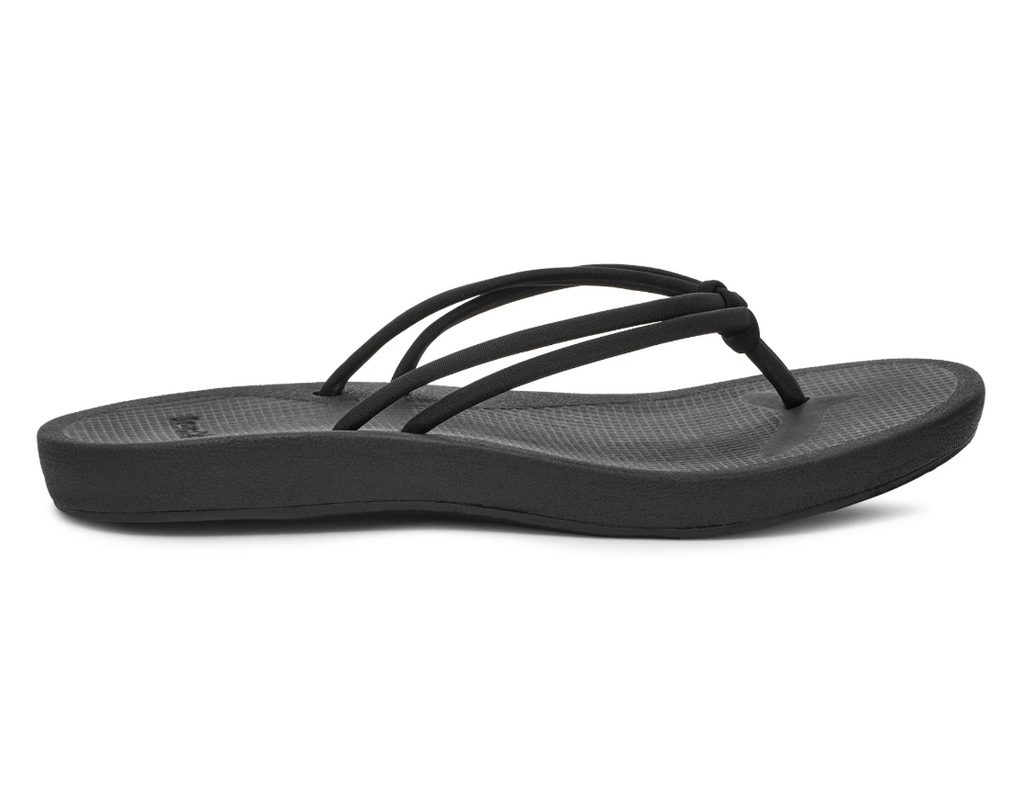 Sanuk Womens Cosmic Sands Sandal Black