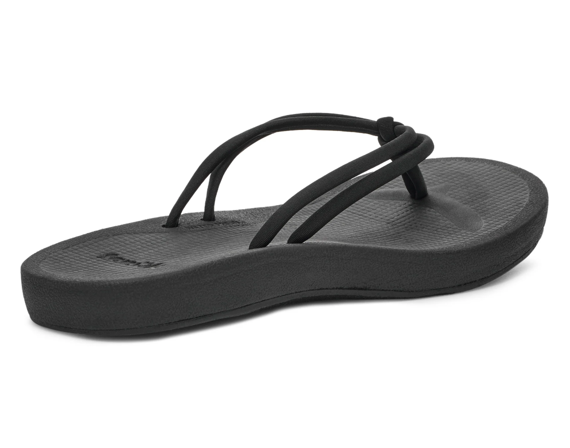 Sanuk Womens Cosmic Sands Sandal Black