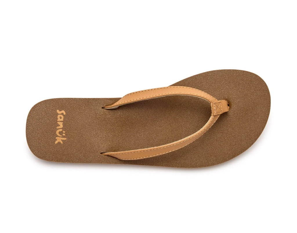 Sanuk Womens Yoga Joy II Sandal Tan