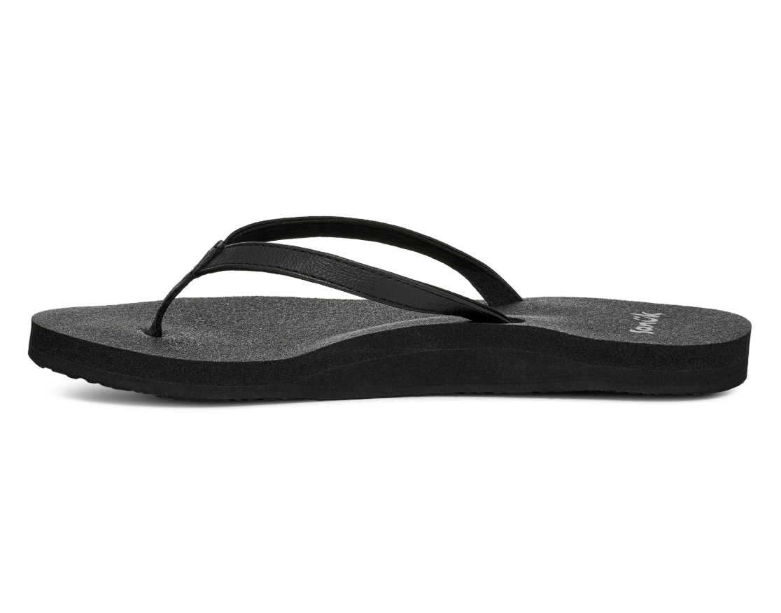 Sanuk Womens Yoga Joy II Sandals Black