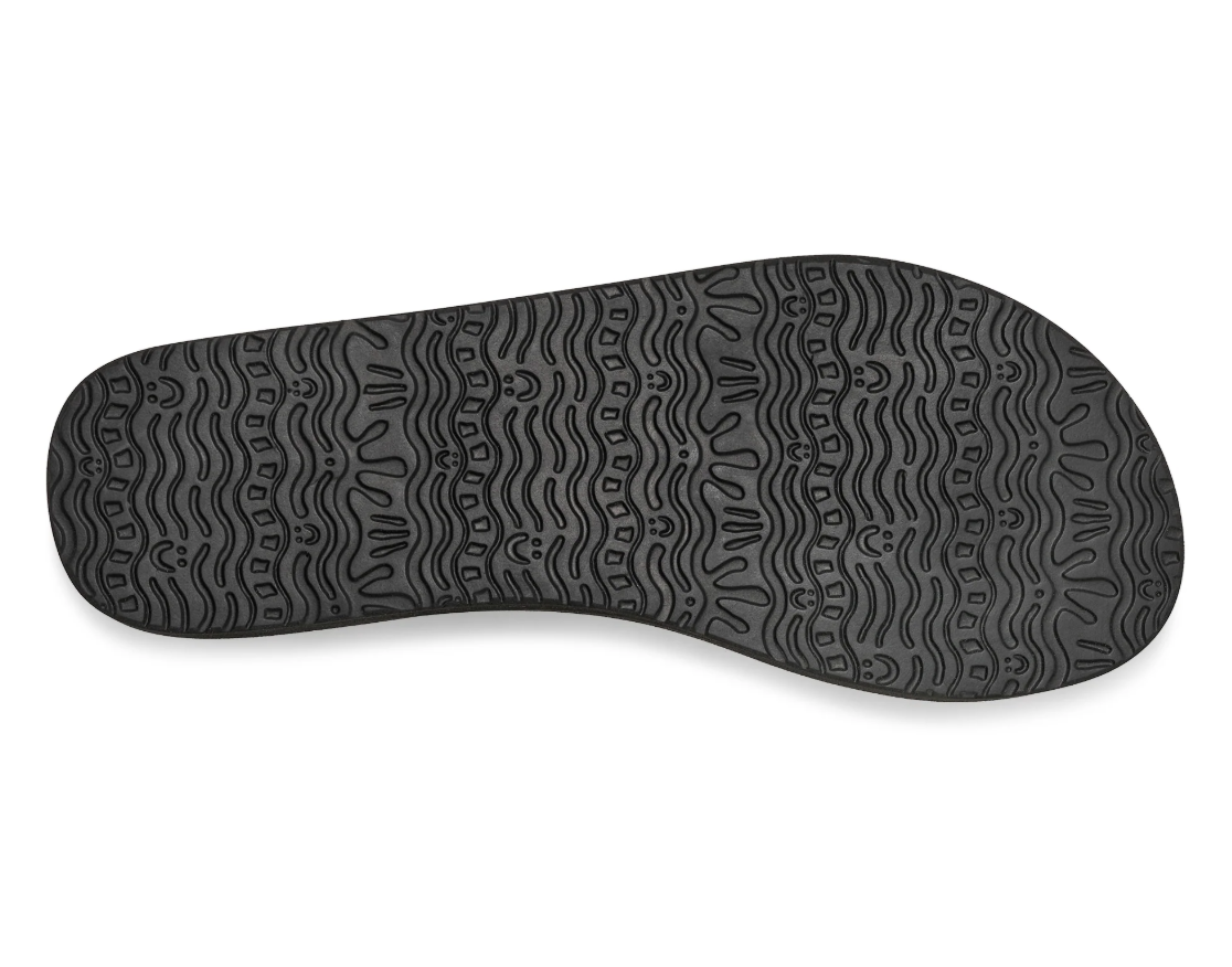 Sanuk Womens Yoga Joy II Sandals Black