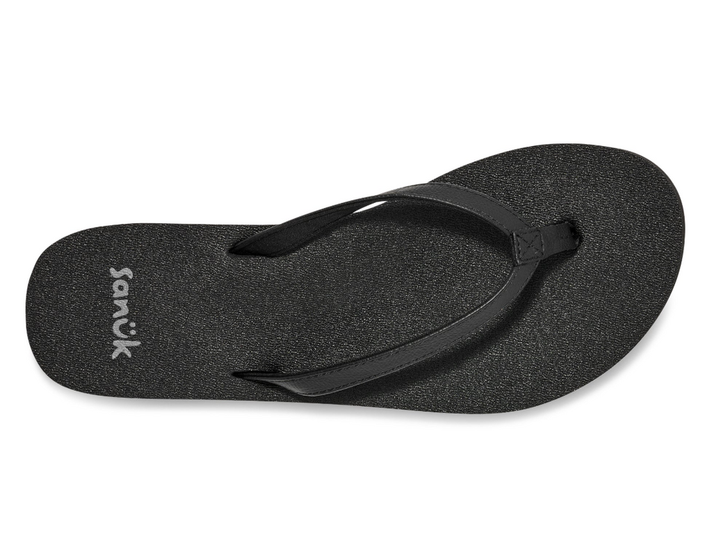 Sanuk Womens Yoga Joy II Sandals Black