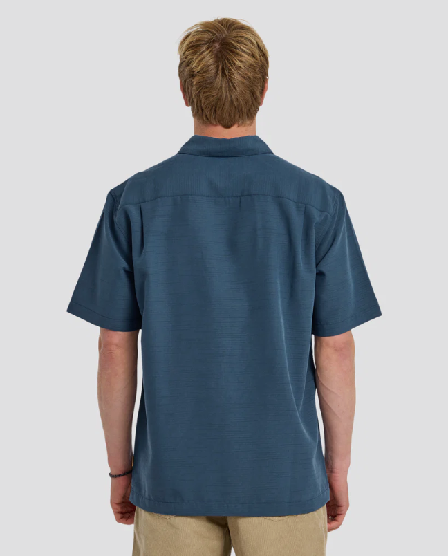 Quiksilver Waterman Centinela Premium Anti-Wrinkle Shirt Navy