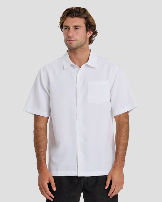 Quiksilver Waterman Centinela Premium Anti-Wrinkle Shirt White