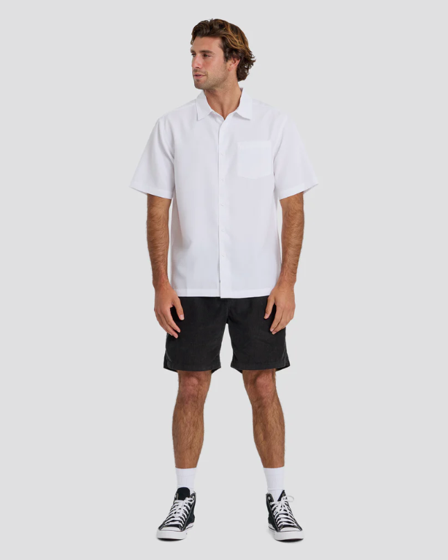 Quiksilver Waterman Centinela Premium Anti-Wrinkle Shirt White