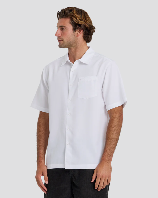 Quiksilver Waterman Centinela Premium Anti-Wrinkle Shirt White