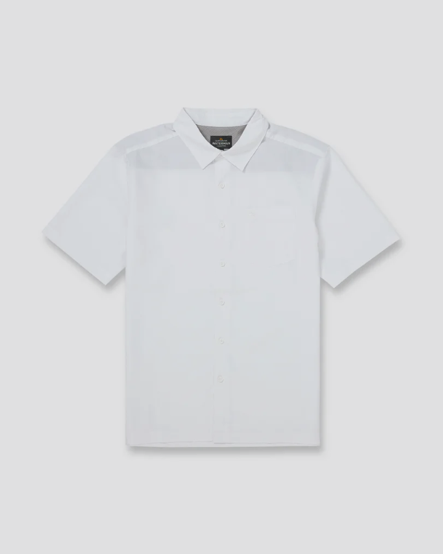 Quiksilver Waterman Centinela Premium Anti-Wrinkle Shirt White