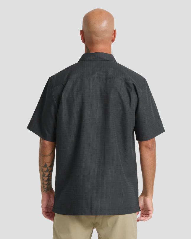 Quiksilver Waterman Centinela Premium Anti-Wrinkle Shirt Black