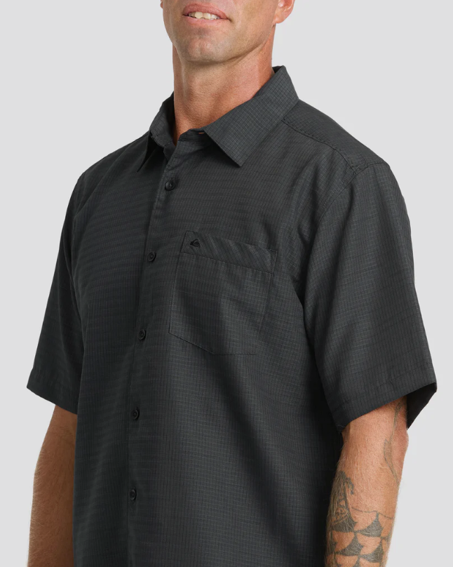 Quiksilver Waterman Centinela Premium Anti-Wrinkle Shirt Black