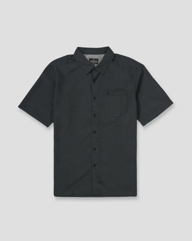 Quiksilver Waterman Centinela Premium Anti-Wrinkle Shirt Black
