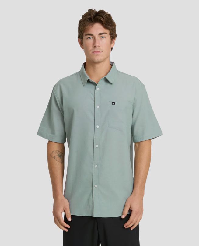 Quiksilver Shoreline Classic Short Sleeve Shirt Herb