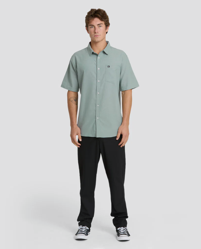 Quiksilver Shoreline Classic Short Sleeve Shirt Herb
