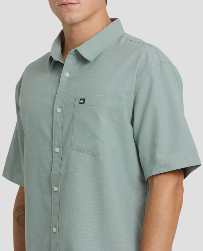 Quiksilver Shoreline Classic Short Sleeve Shirt Herb