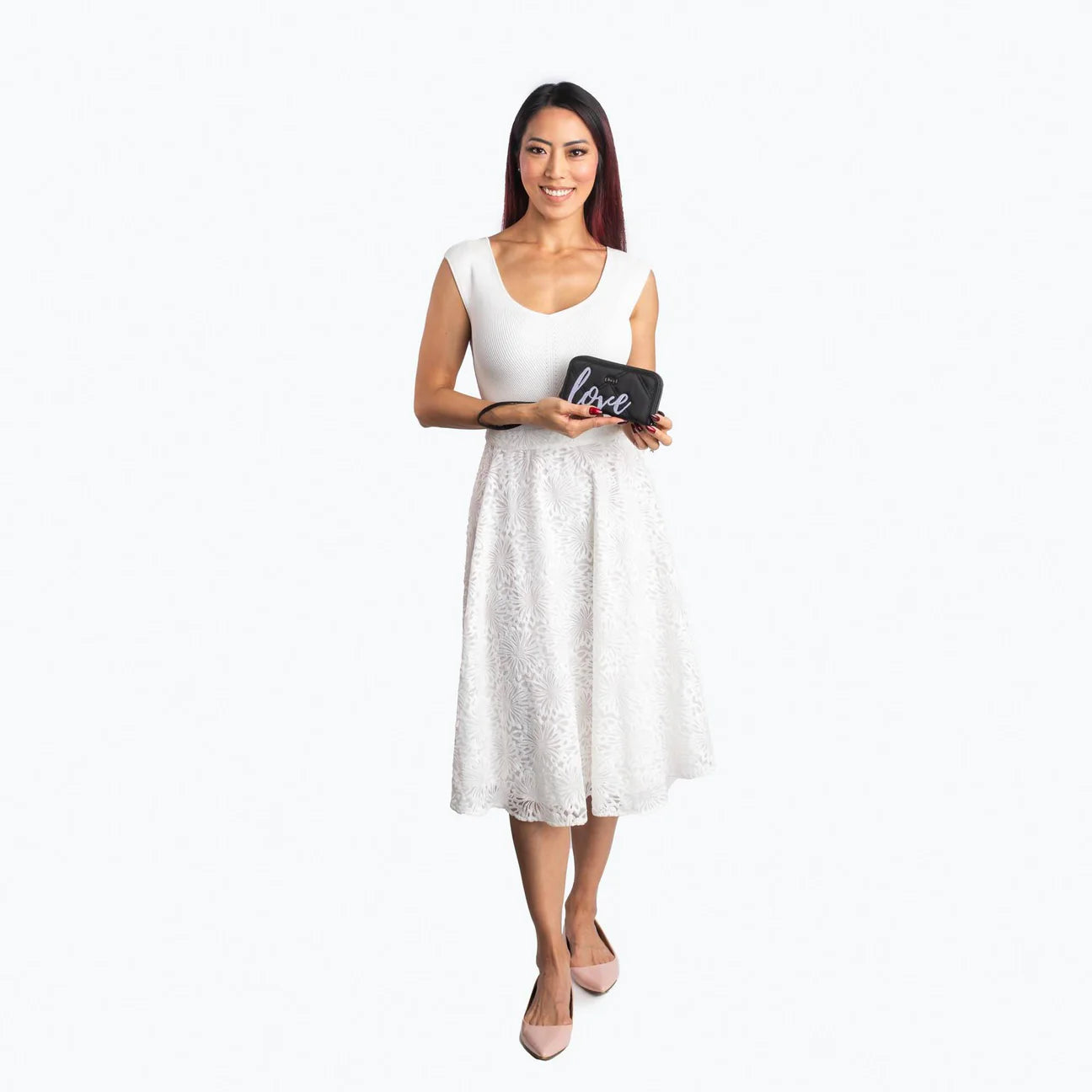 Lug Whirly Love RFID Wristlet Wallet