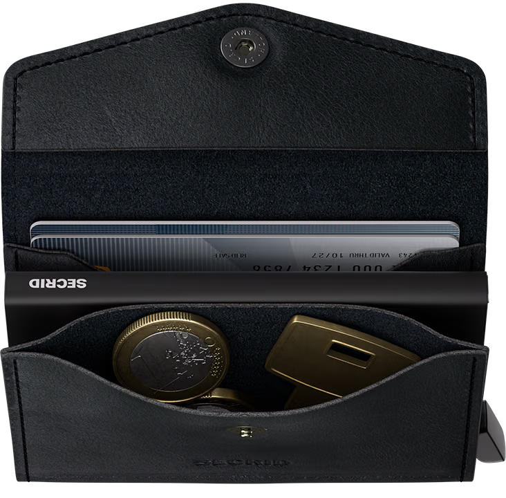 Secrid Envelope Wallet Vintage Black