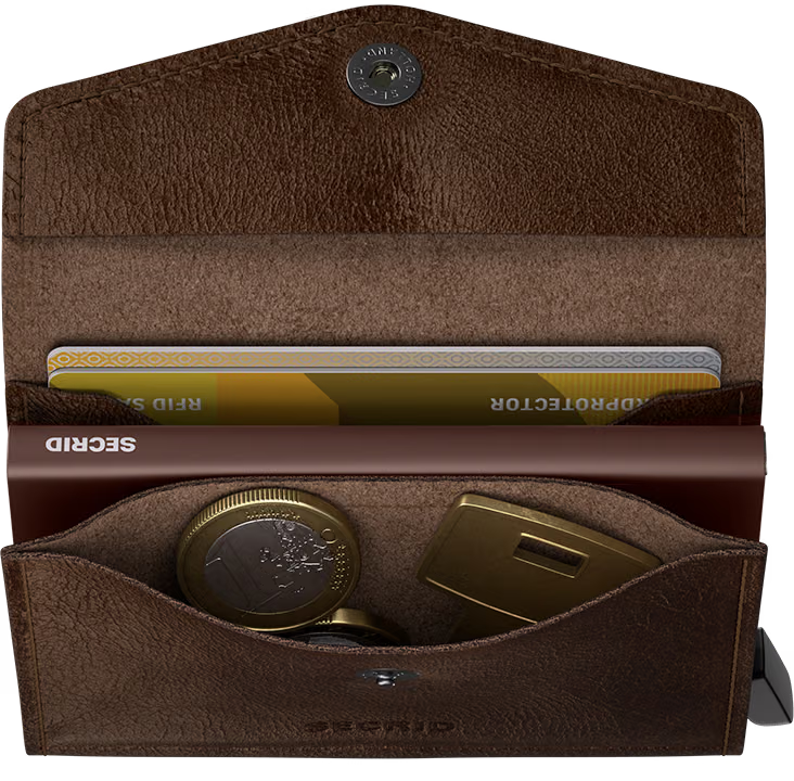 Secrid Envelope Wallet Vintage Chocolate