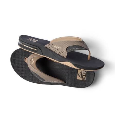 Reef Men's Fanning Fossil / Raven Sandal