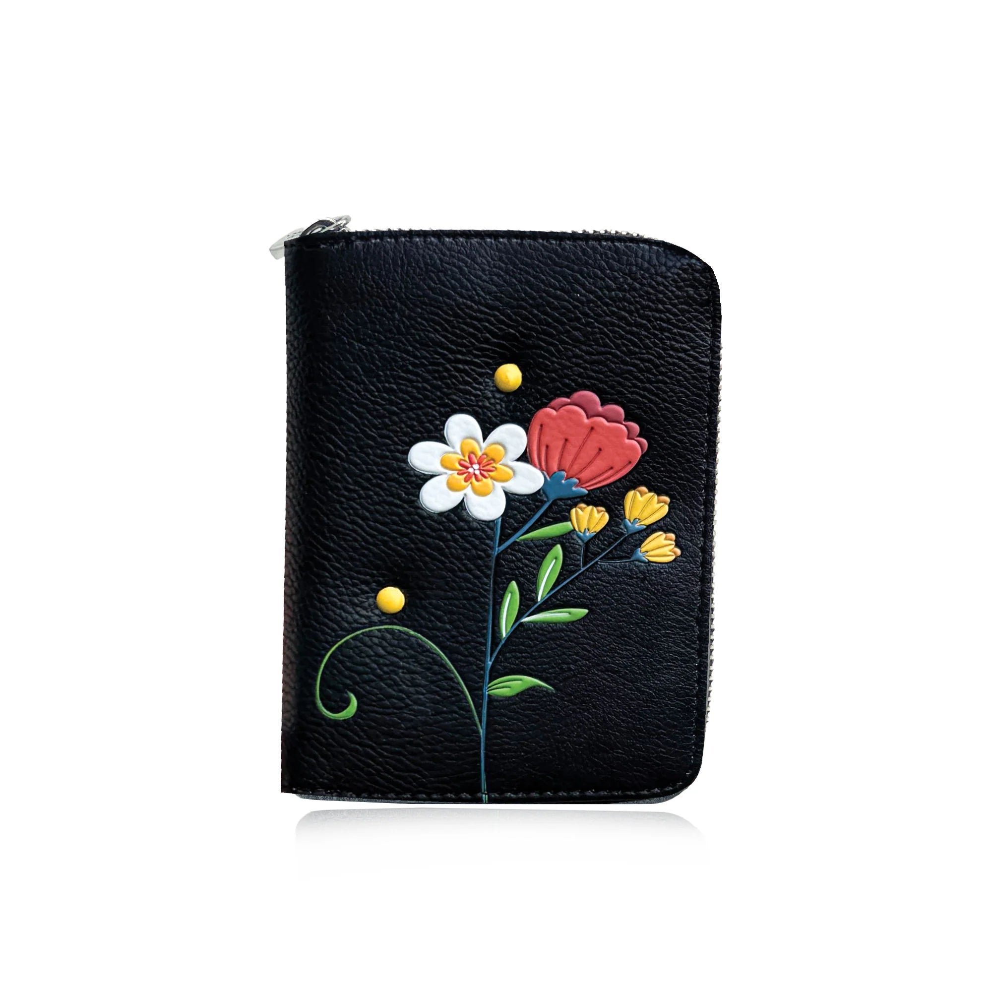Espe Jasmine Small Zip Wallet Black