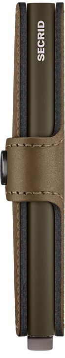 Secrid Mini Wallet Matta Satin Bronze