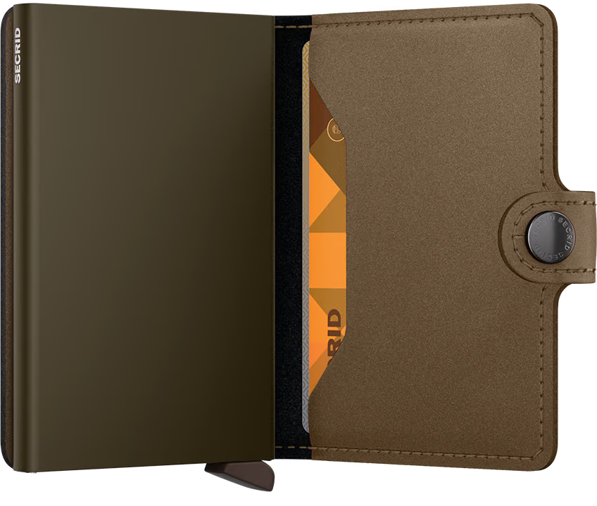 Secrid Mini Wallet Matta Satin Bronze