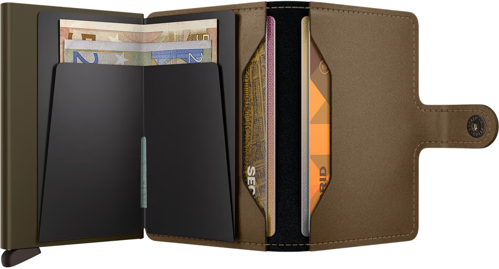 Secrid Mini Wallet Matta Satin Bronze