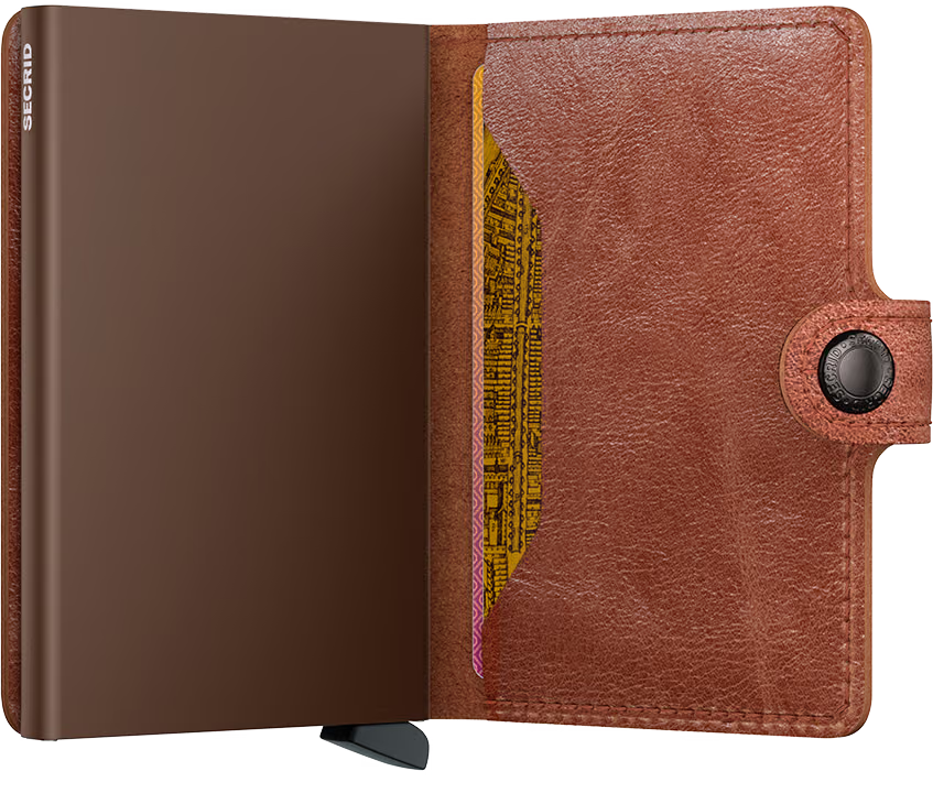 Secrid Mini Wallet Vintage Cognac-Brown