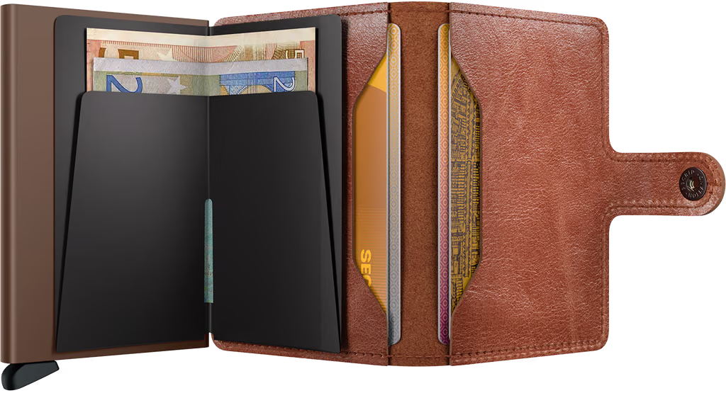 Secrid Mini Wallet Vintage Cognac-Brown