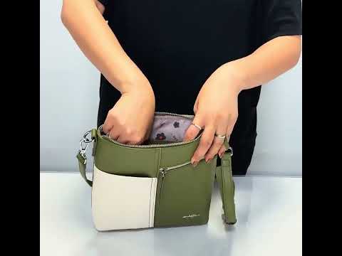 Espe Barrie Two-Tone Crossbody Bag