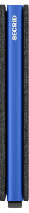 Secrid Slim Wallet Matte Black & Blue