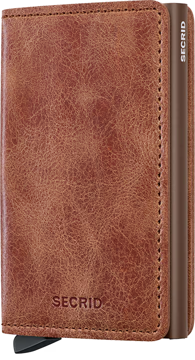 Secrid Slim Wallet Vintage Cognac-Brown