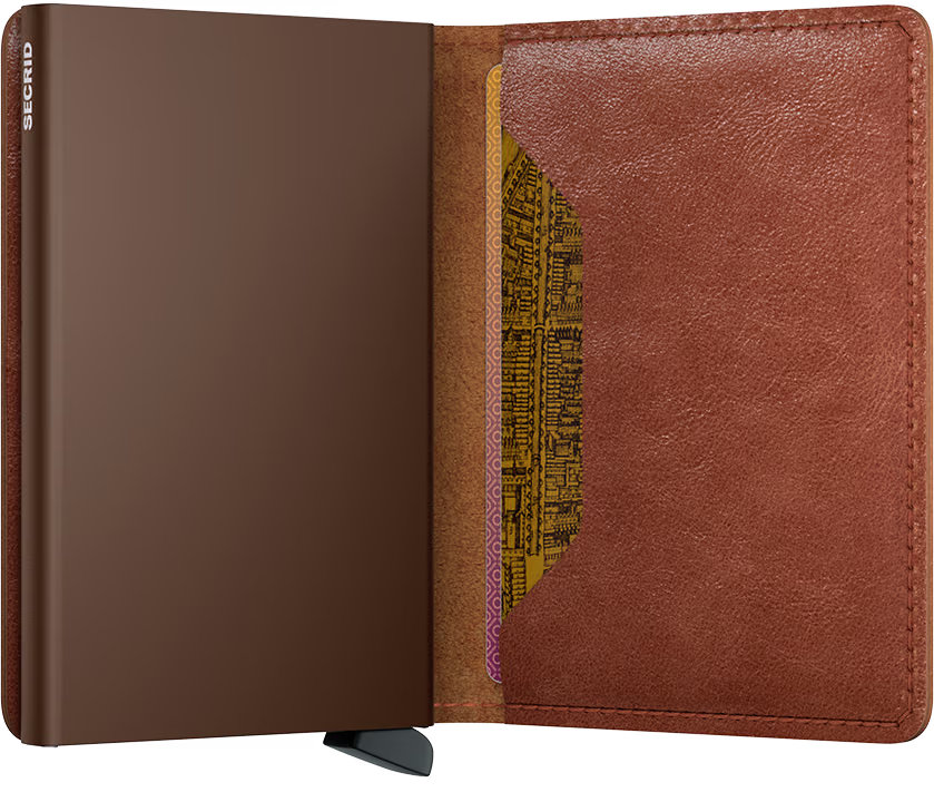 Secrid Slim Wallet Vintage Cognac-Brown